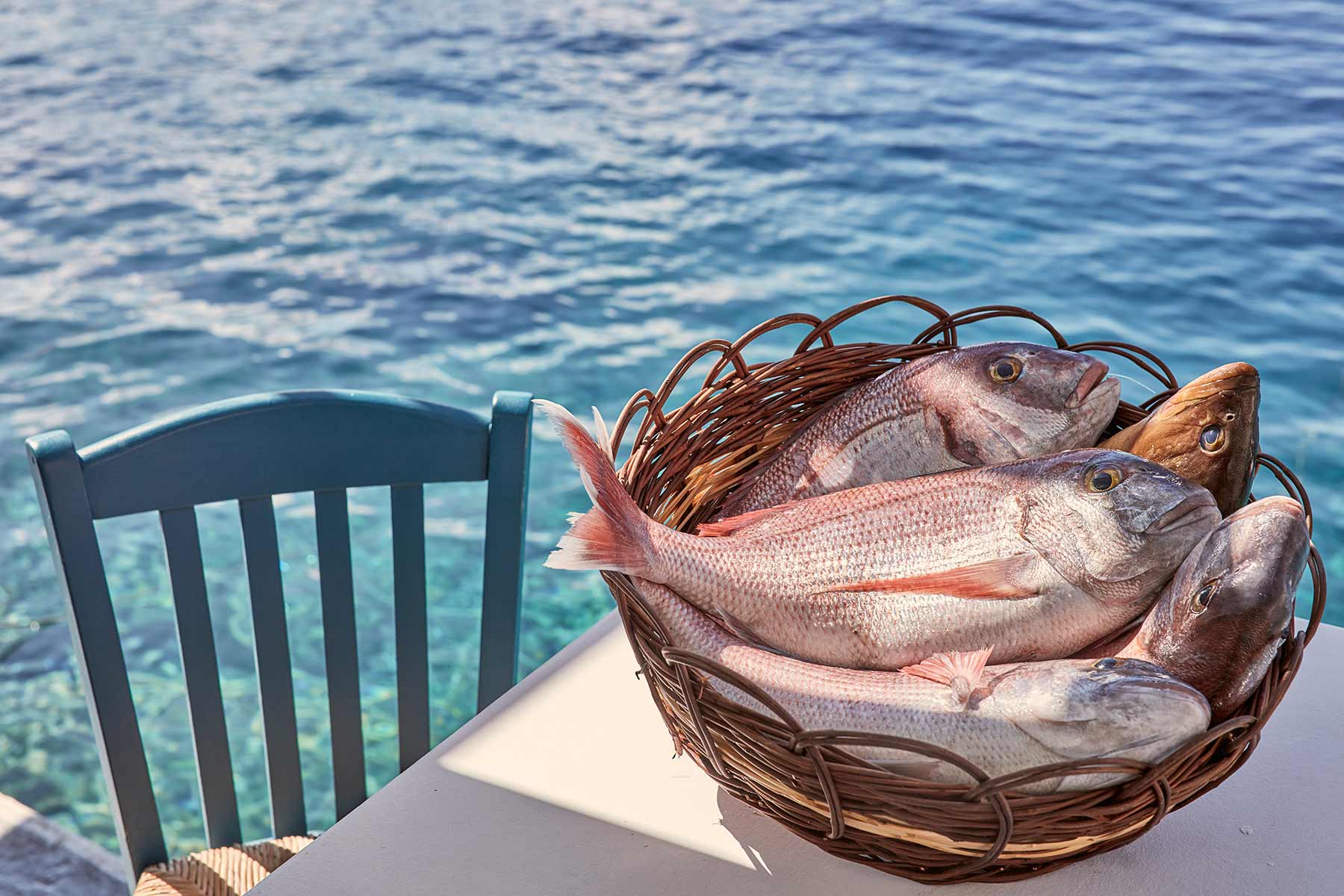 Gallery Sunset Ammoudi taverna Santorini restaurant in Ammoudi bay